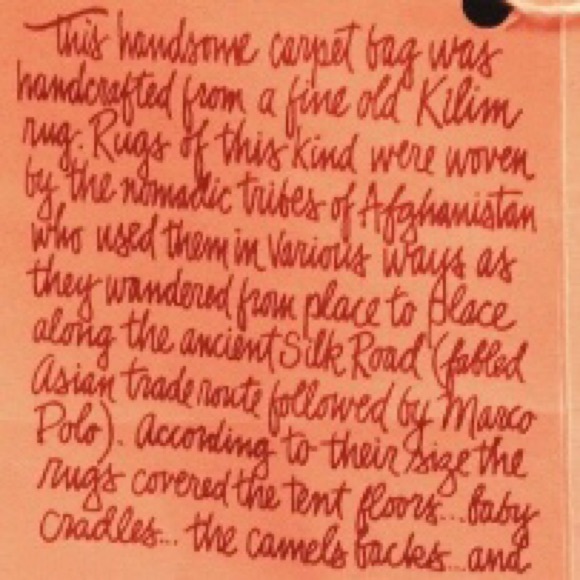 RARE One of a Kind Unique Hand Made Vintage Kilim - Picture 5 of 16